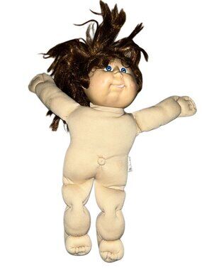 1980's Vintage Tongue Out Silly Face Cabbage Patch Doll Toy Xavier Roberts